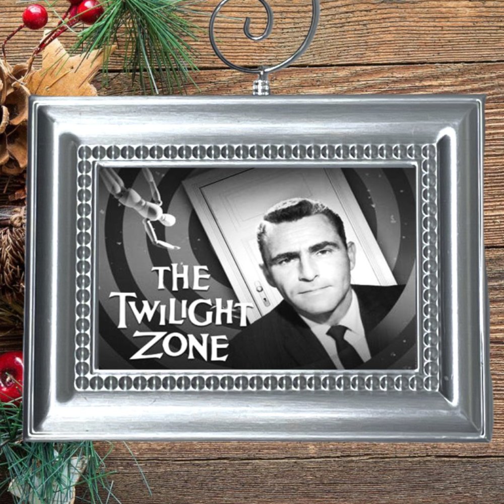 The Twilight Zone Rod Serling Christmas Tree Ornament